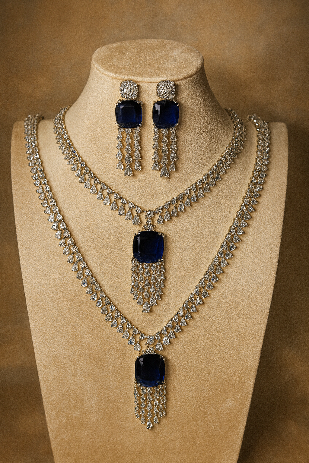 Midnight Sapphire Layered Set