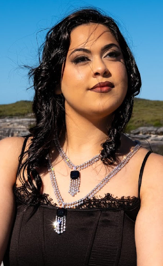 Midnight Sapphire Layered Set